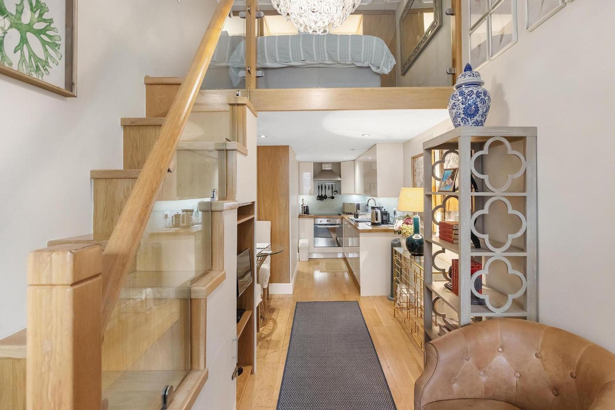 Stylish Studio In Kensington Лондон Екстериор снимка